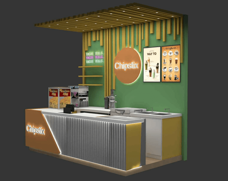 mall kiosk design