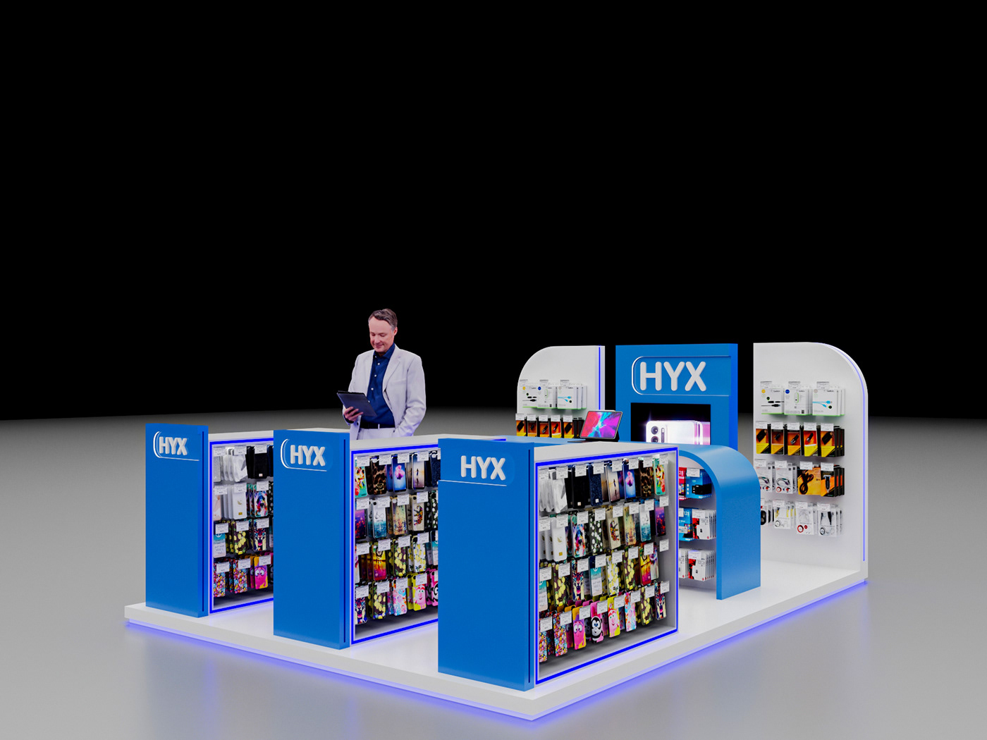 Mobile Phone Accessories Showcase