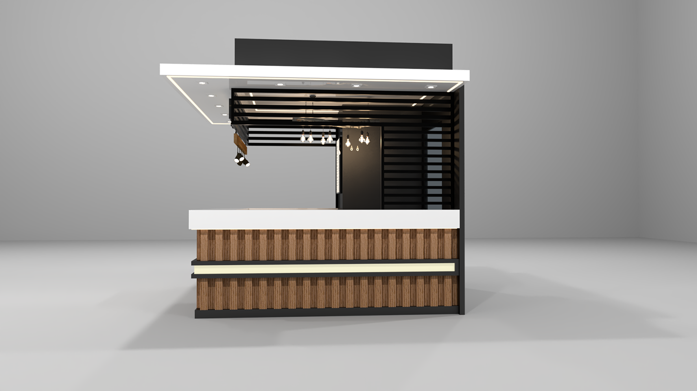 Fast Food Retail Kiosk