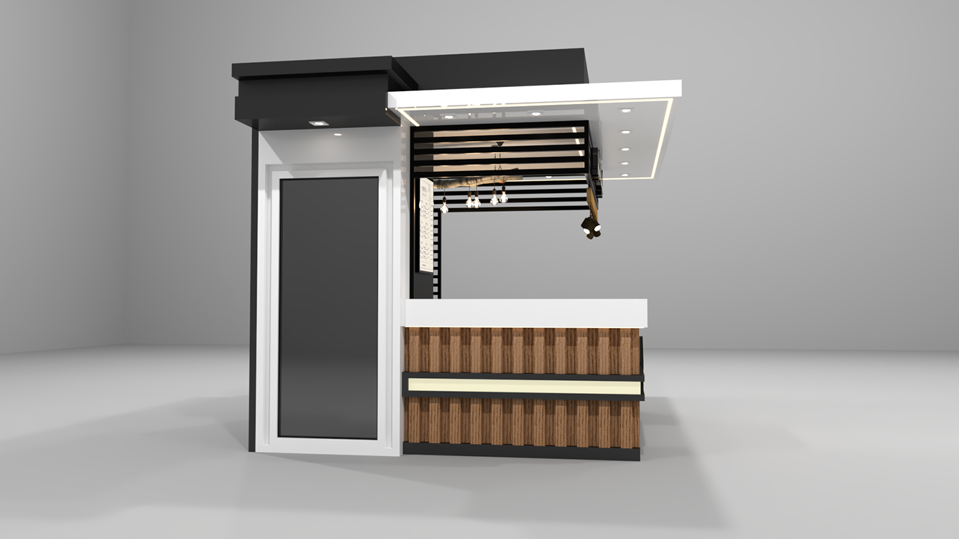 Fast Food Retail Kiosk