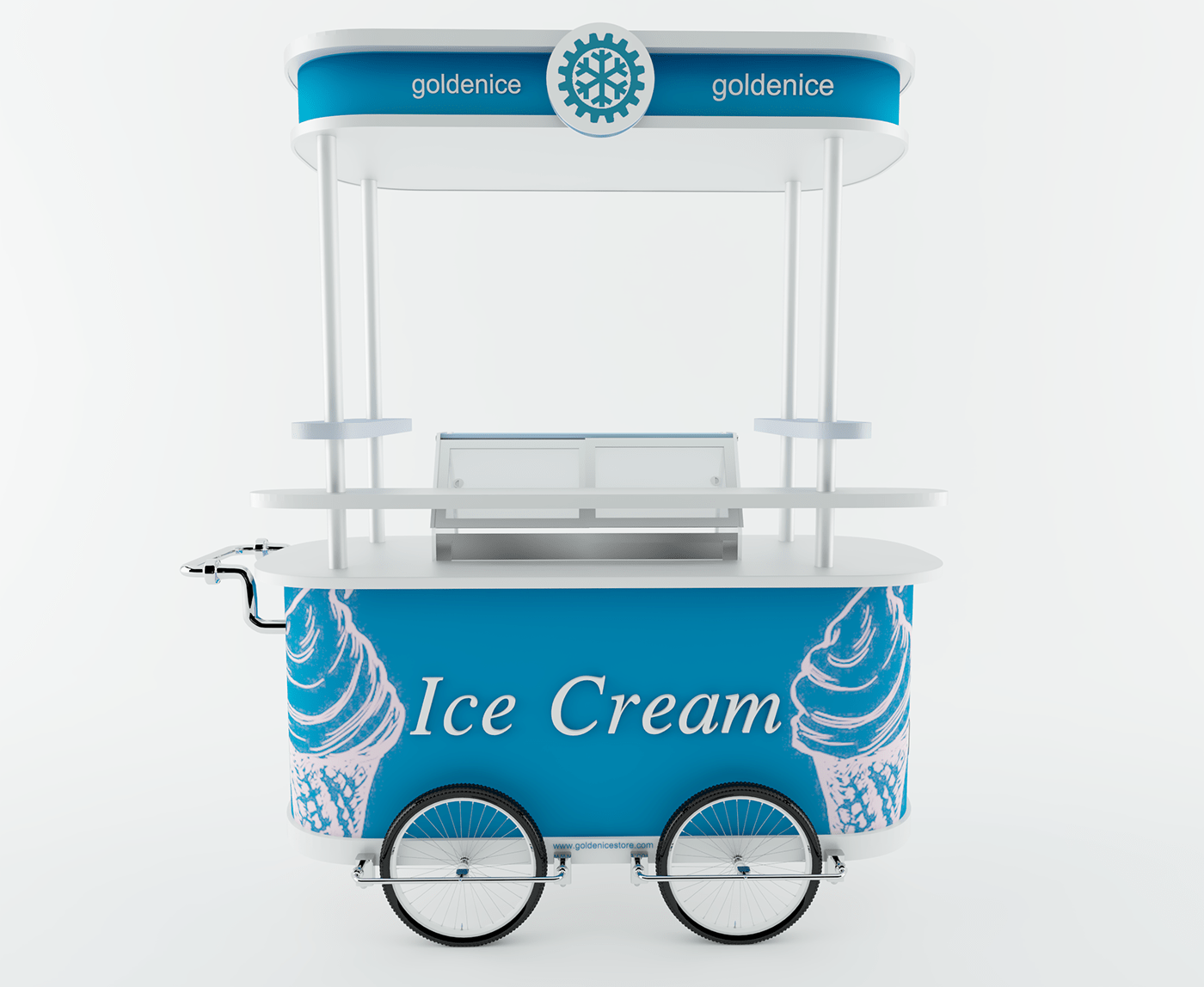 Fashion Ice Cream Carts 