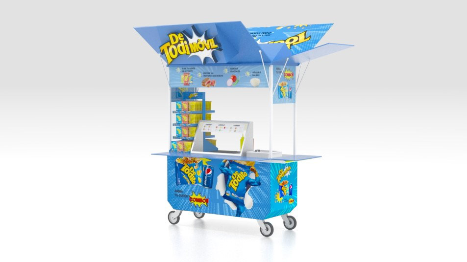 Closed Food Cart 