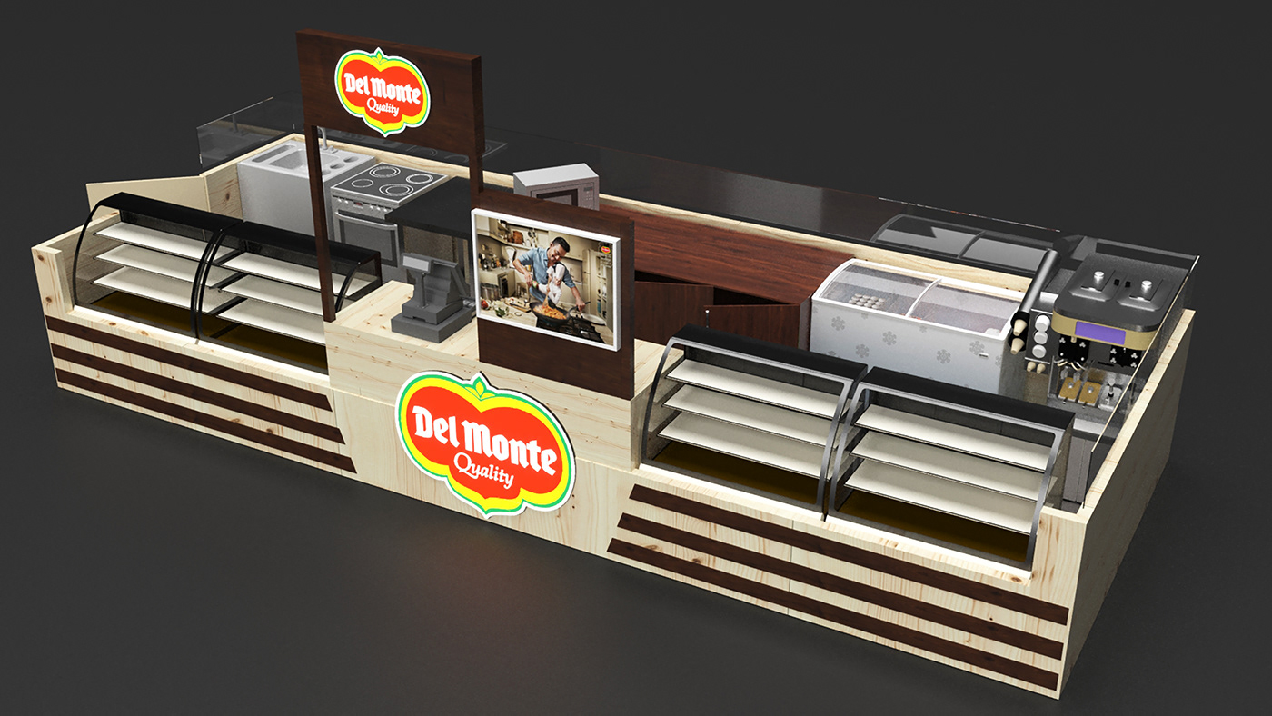 Retro Food Kiosk