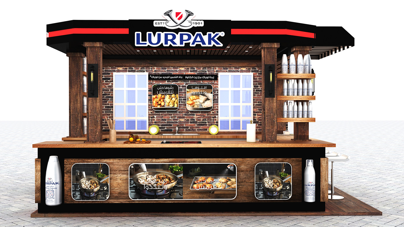 Retro Food Booth