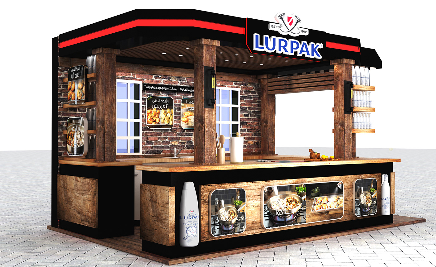 Retro Food Booth