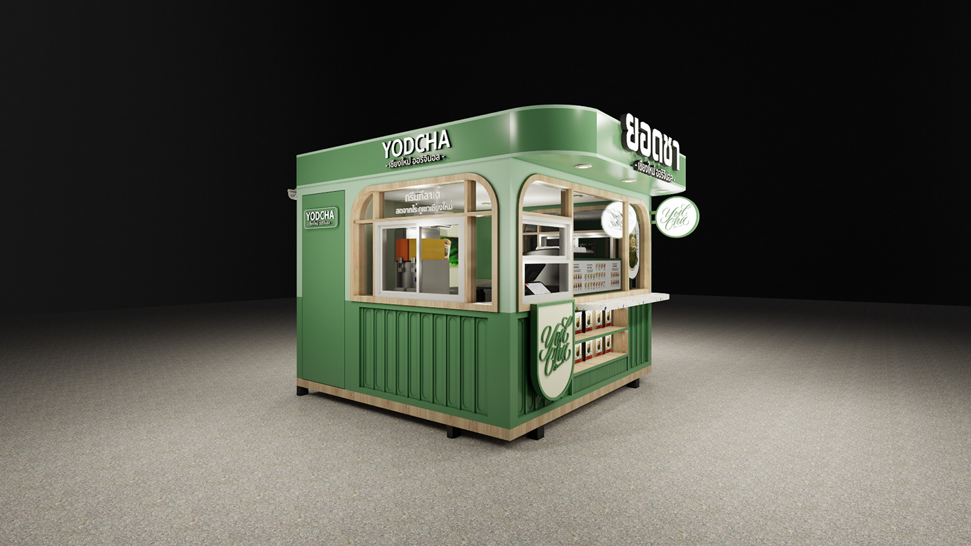 fresh outdoor kiosk