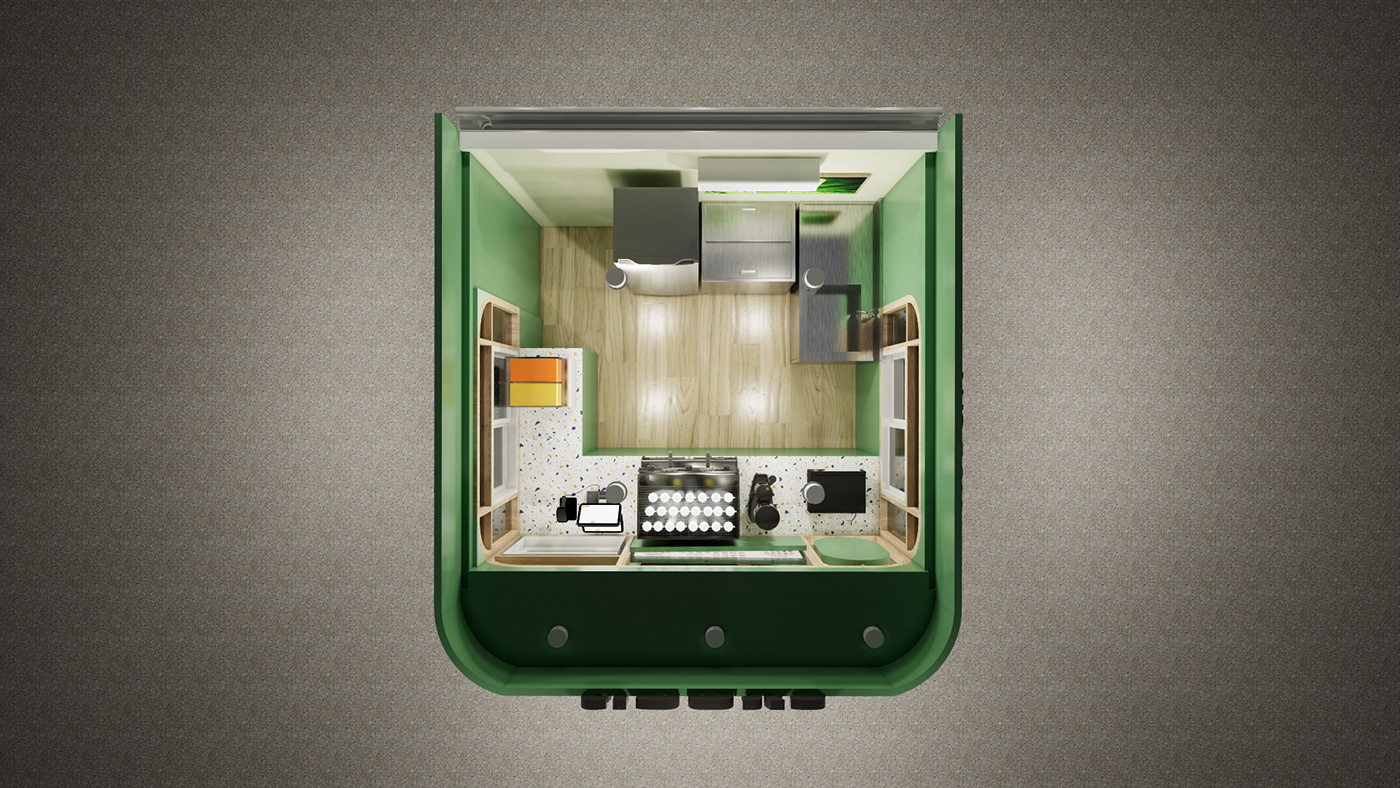 fresh outdoor kiosk
