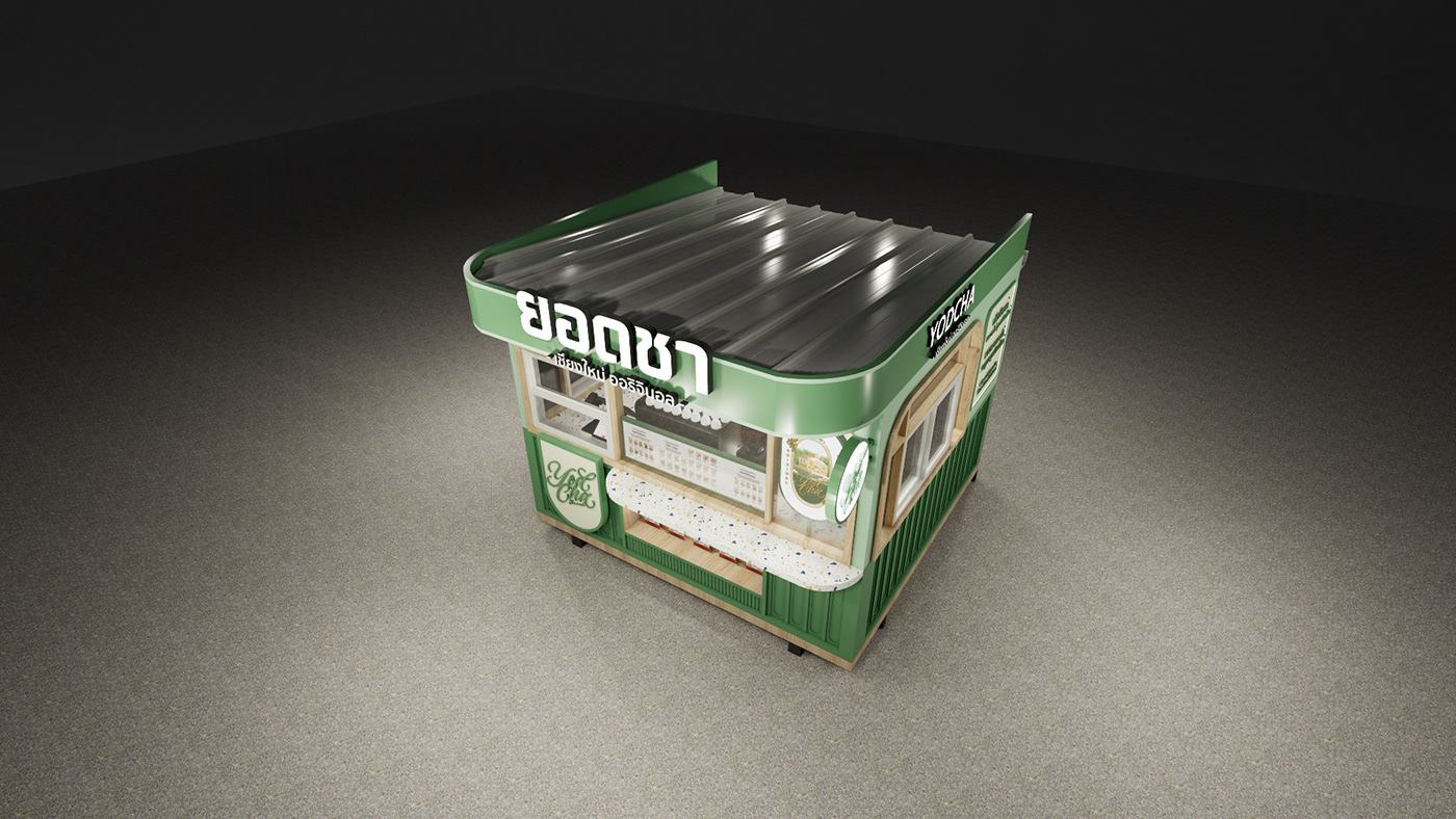 fresh outdoor kiosk