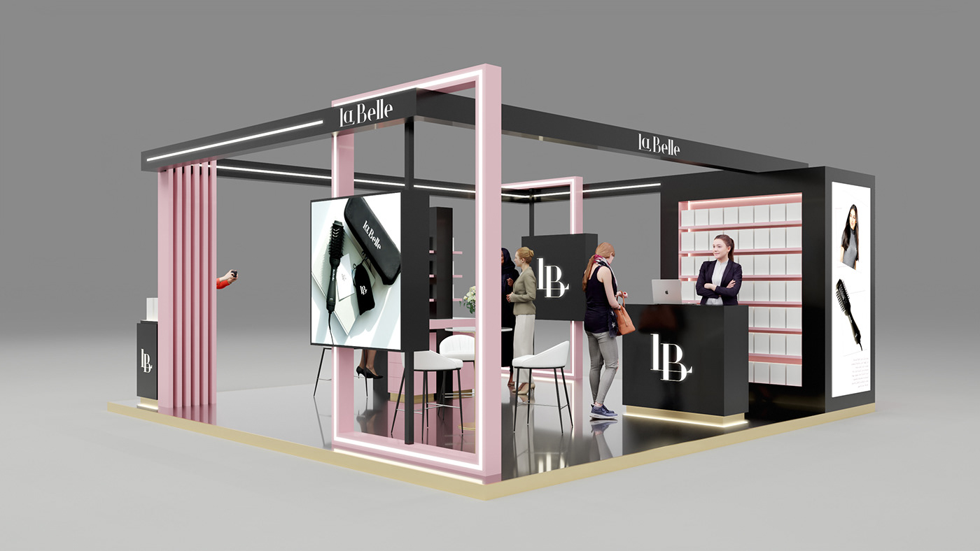 Curling Iron Kiosk 