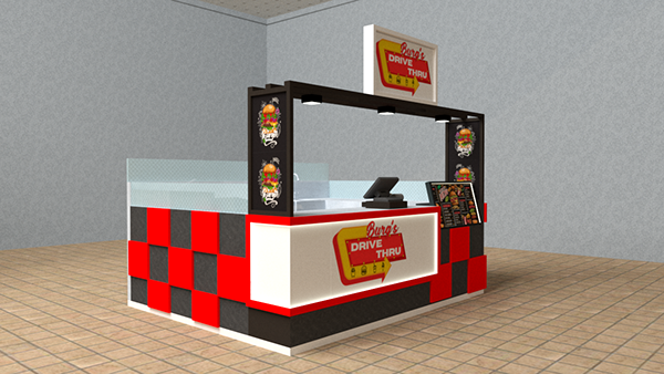 Simple Hamburger Kiosk 