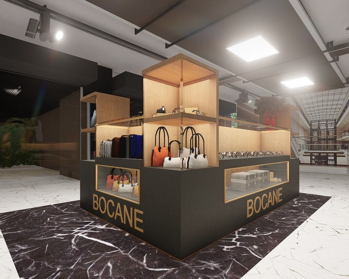 handbag kiosk