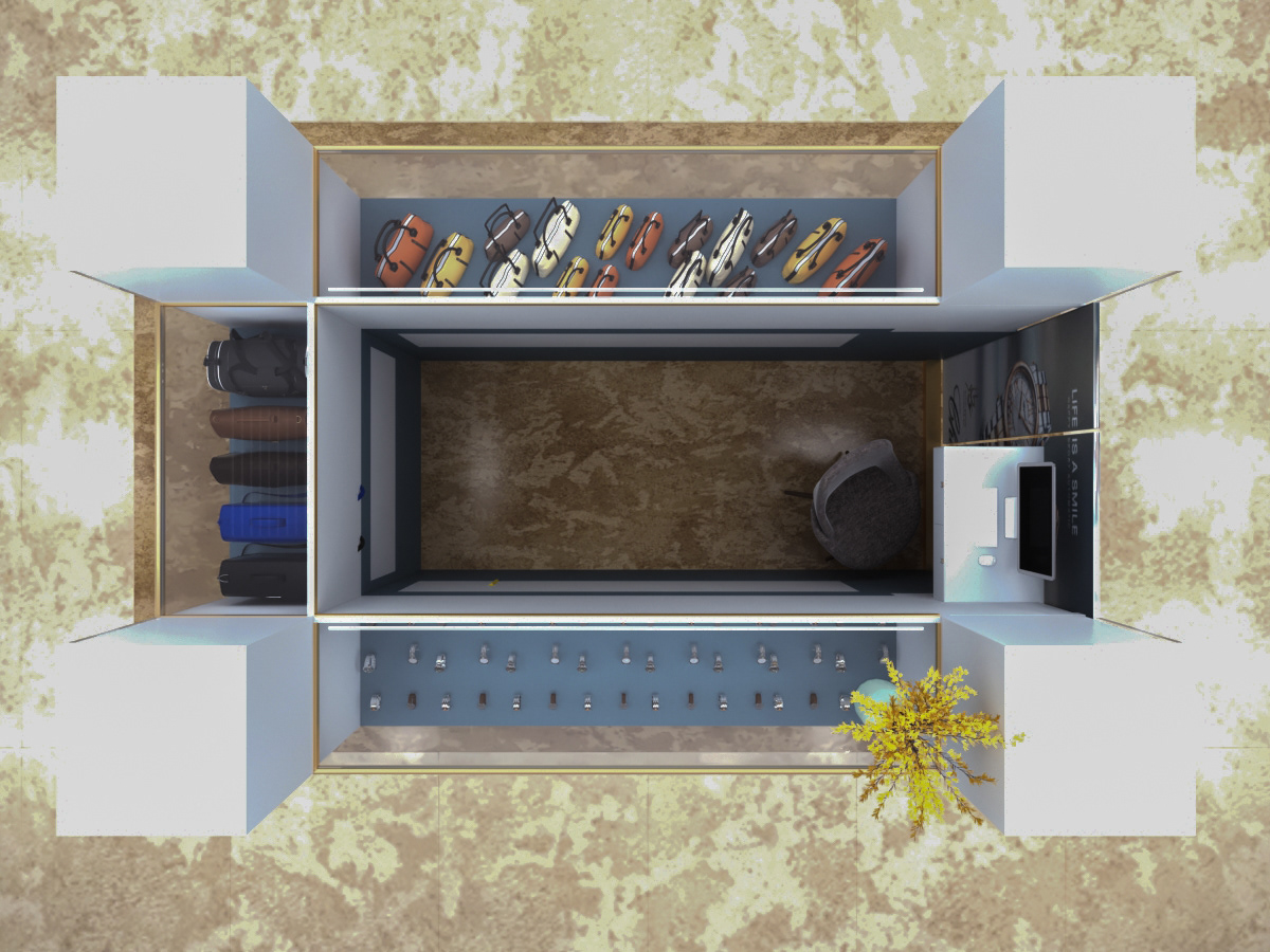 handbag kiosk
