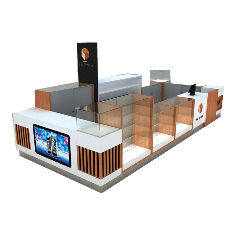 mobile phone display kiosk 