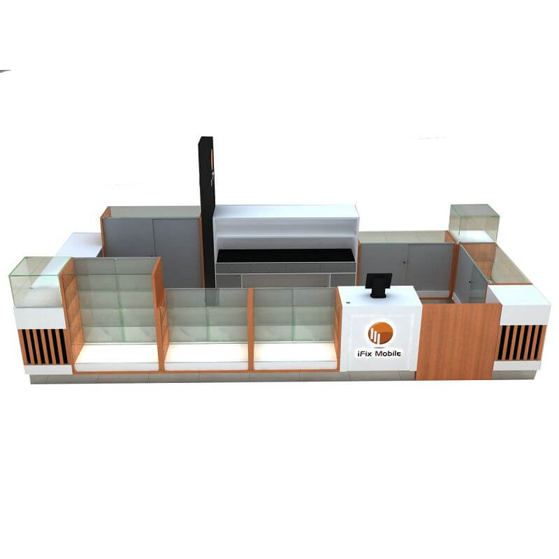 phone accessories kiosk 