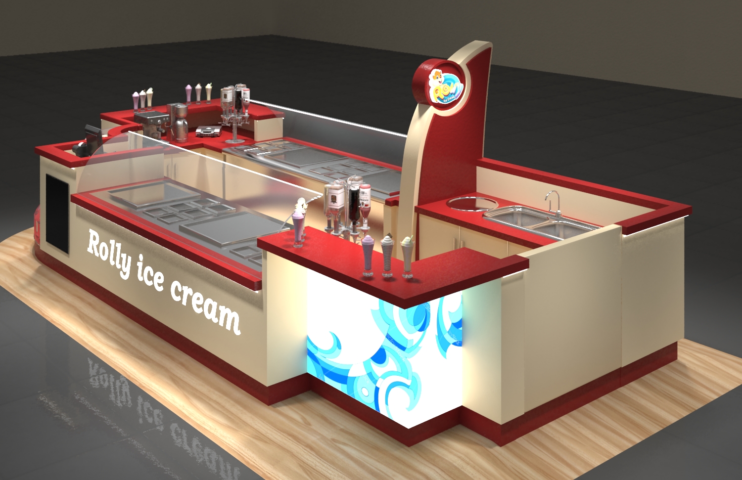 Ice Cream Kiosk