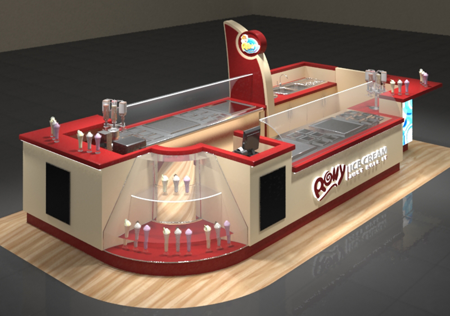 Ice Cream Kiosk