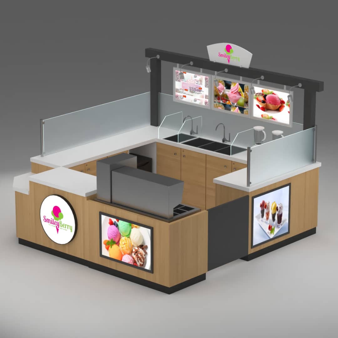 ice cream kiosk