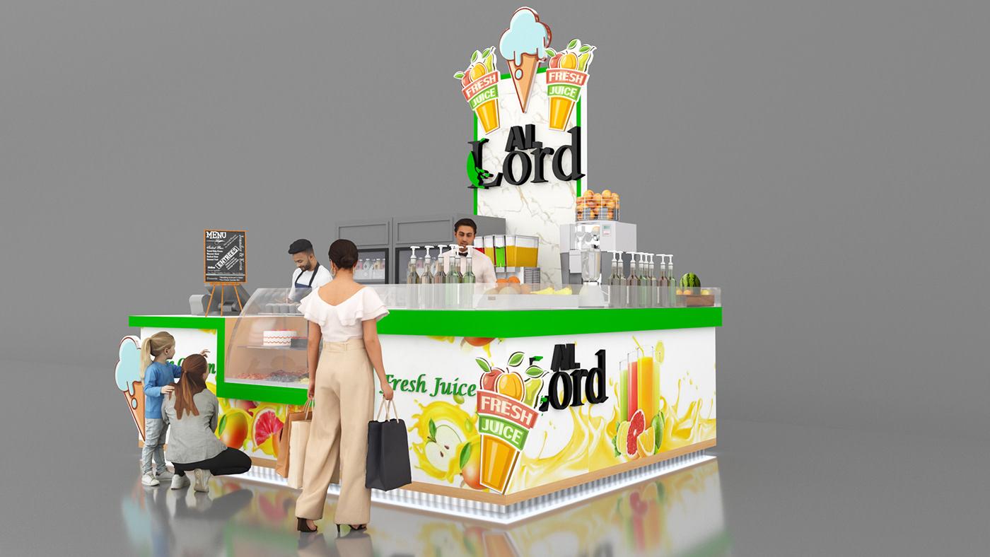 ice cream kiosk