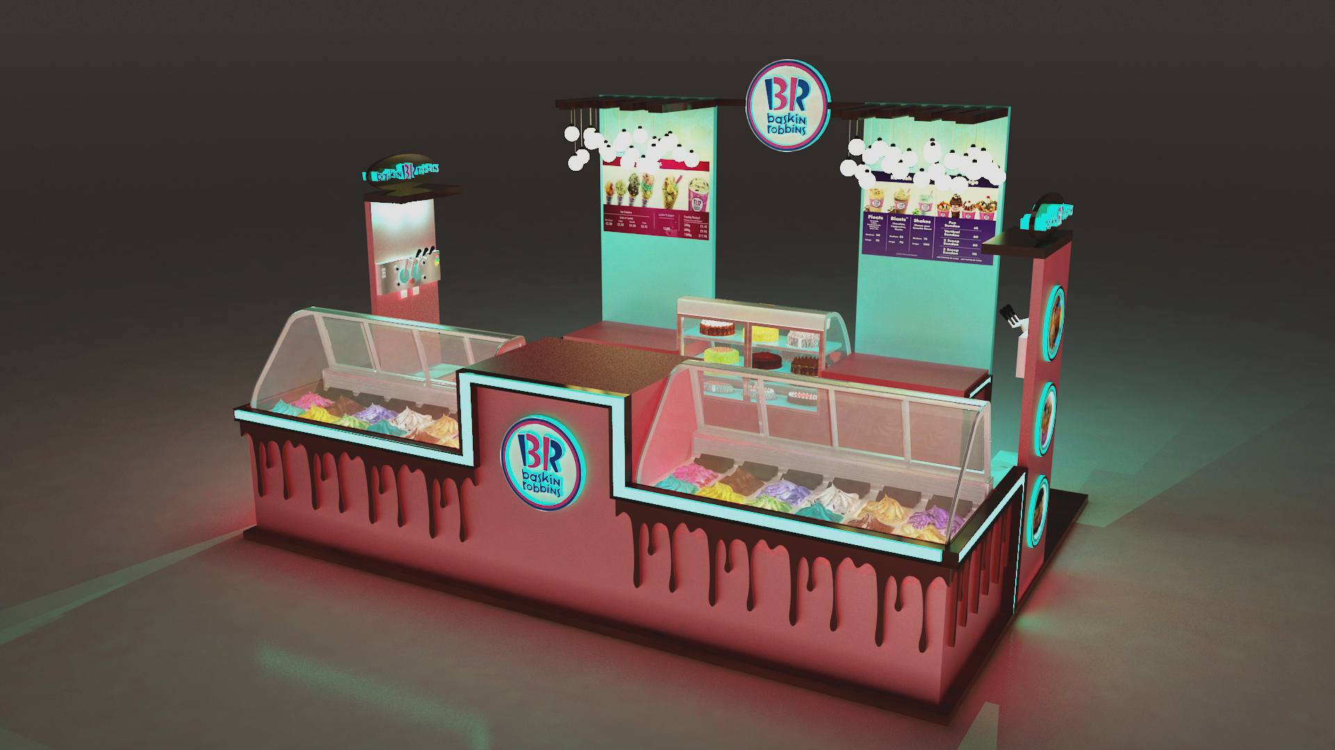 ice cream kiosk