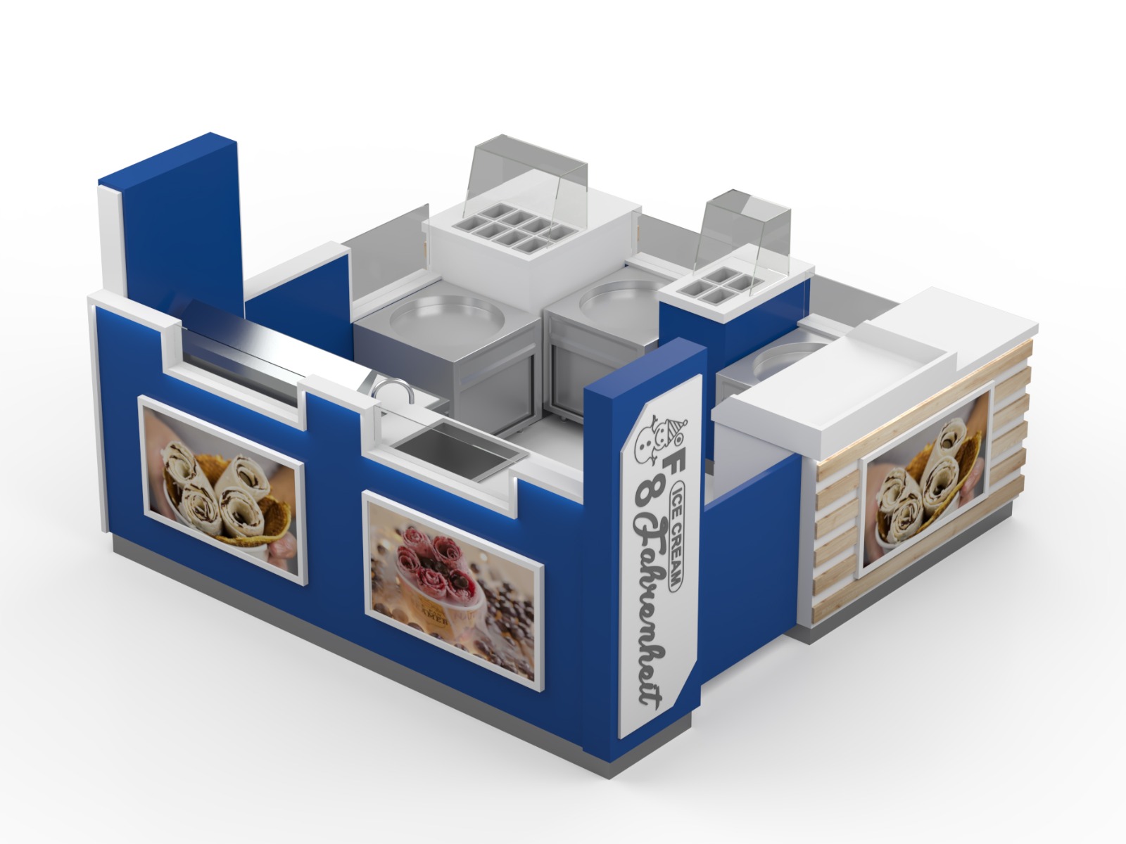 ice cream kiosk