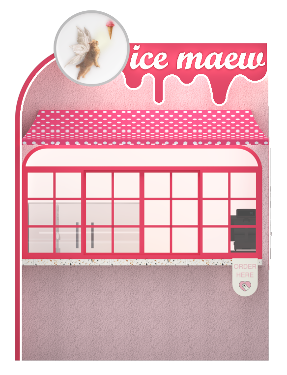 ice cream outdoor kiosk