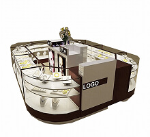 Jewelry Kiosk In Mall