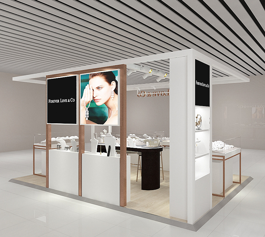 Jewelry Mall Booth