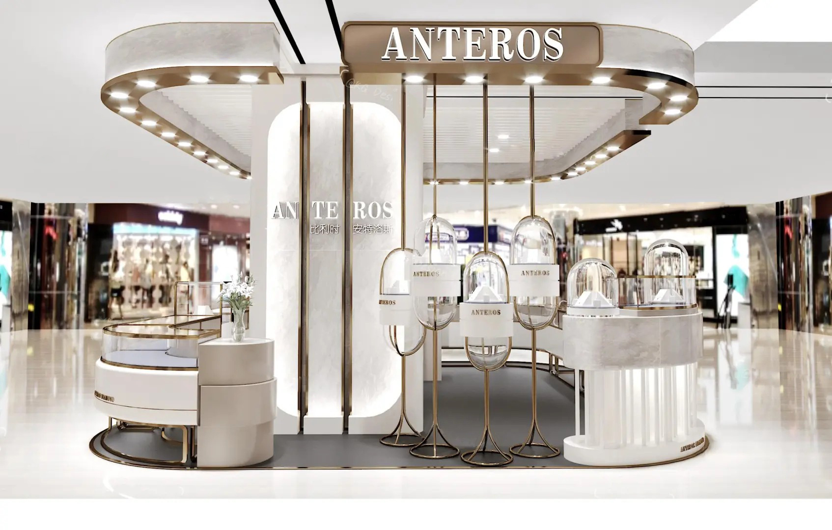 jewelry booth