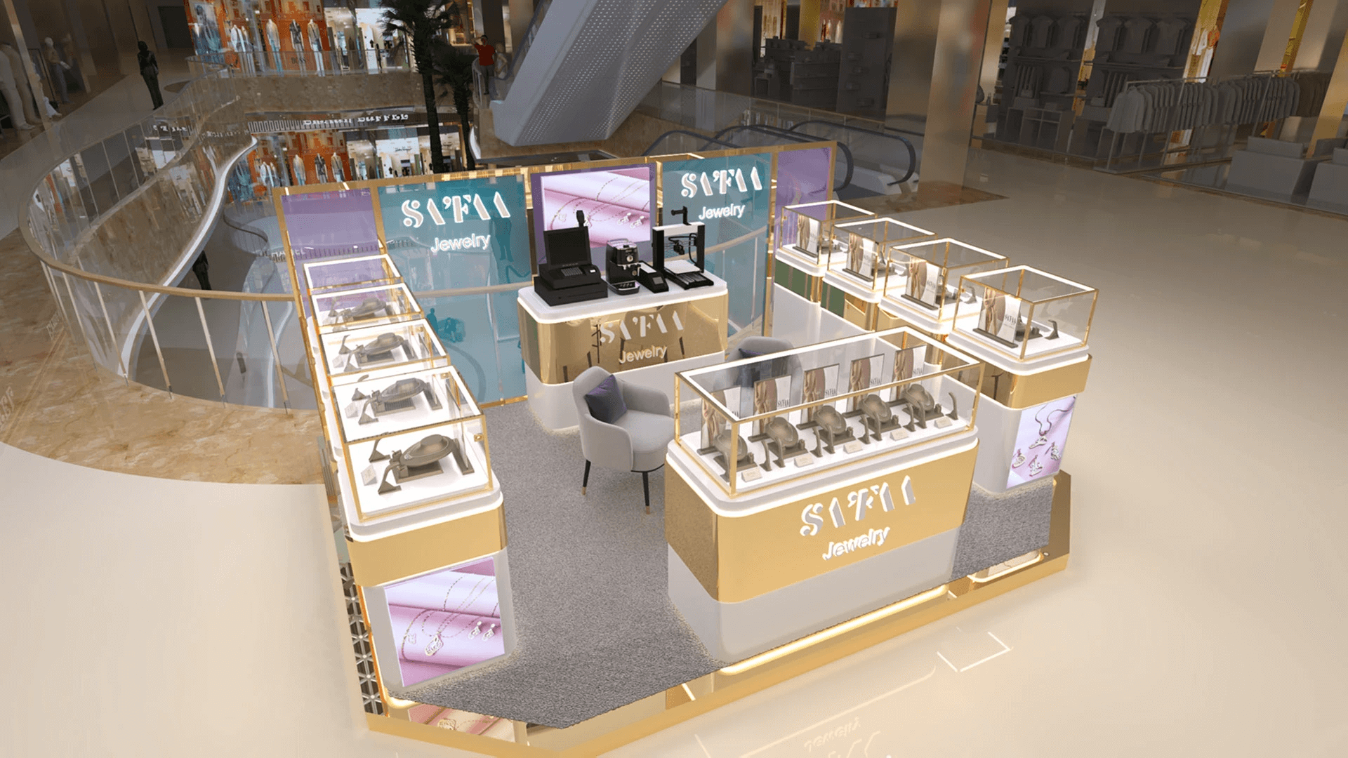  Jewelry Kiosk 