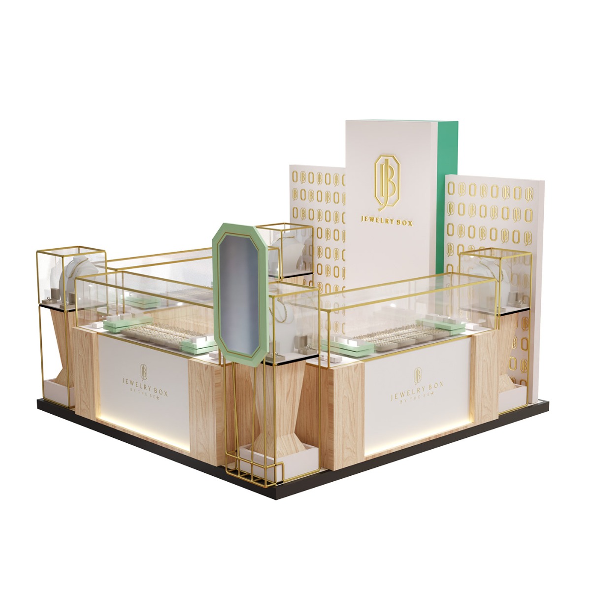 Elegant Jewelry Showcase
