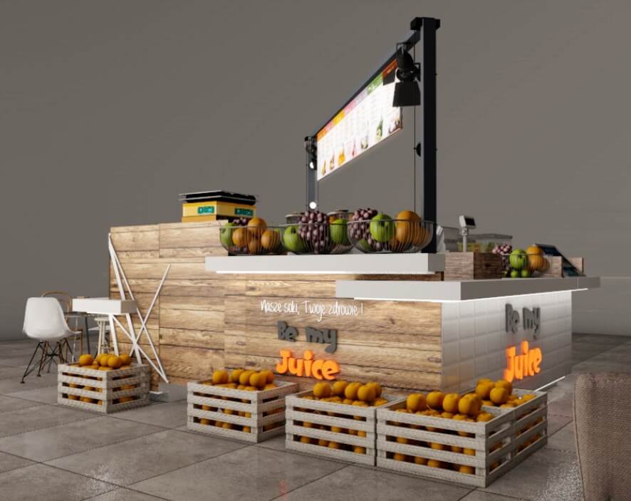 juice kiosk