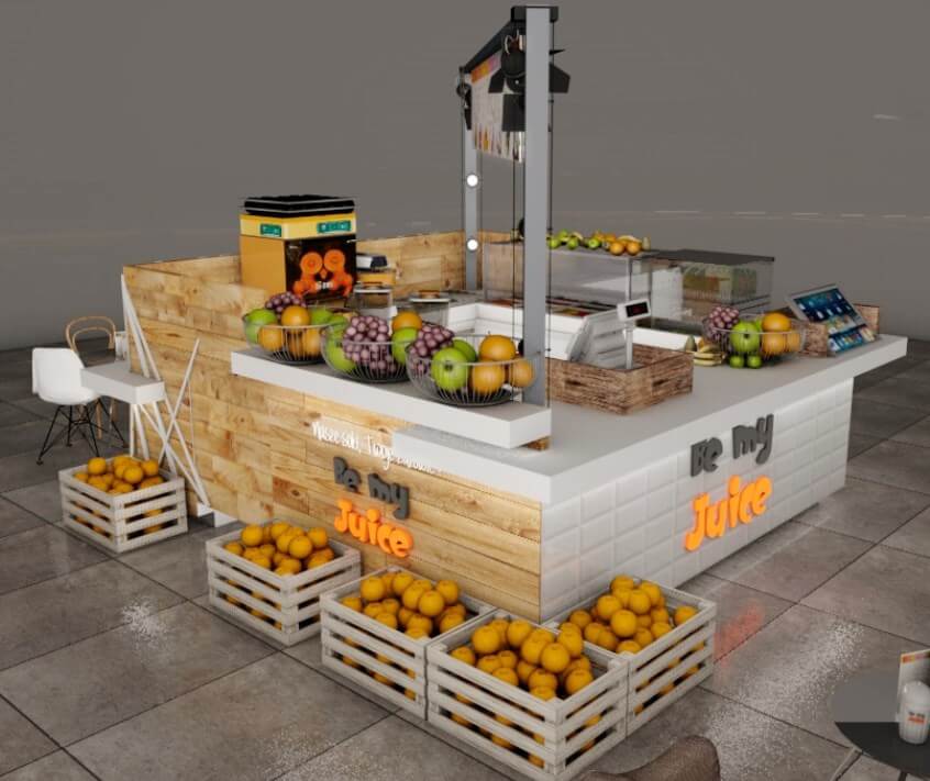 juice kiosk