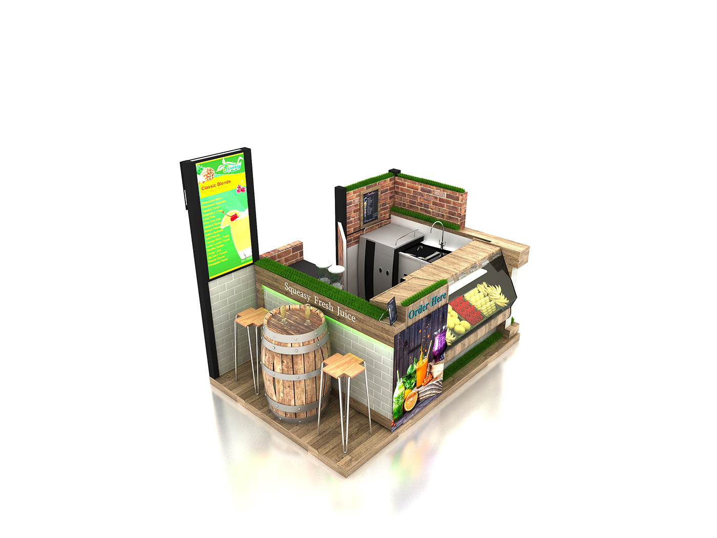 Retro Juice Bar