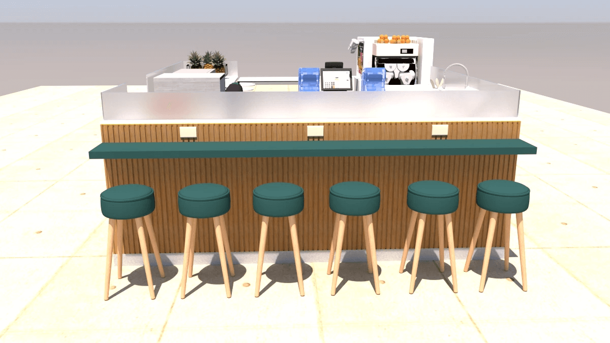 juice kiosk