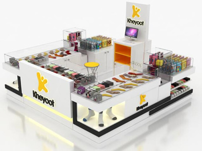 socks display kiosk