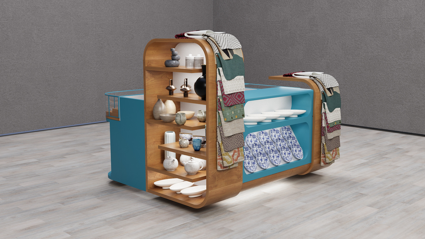 Unique Art Kiosk 