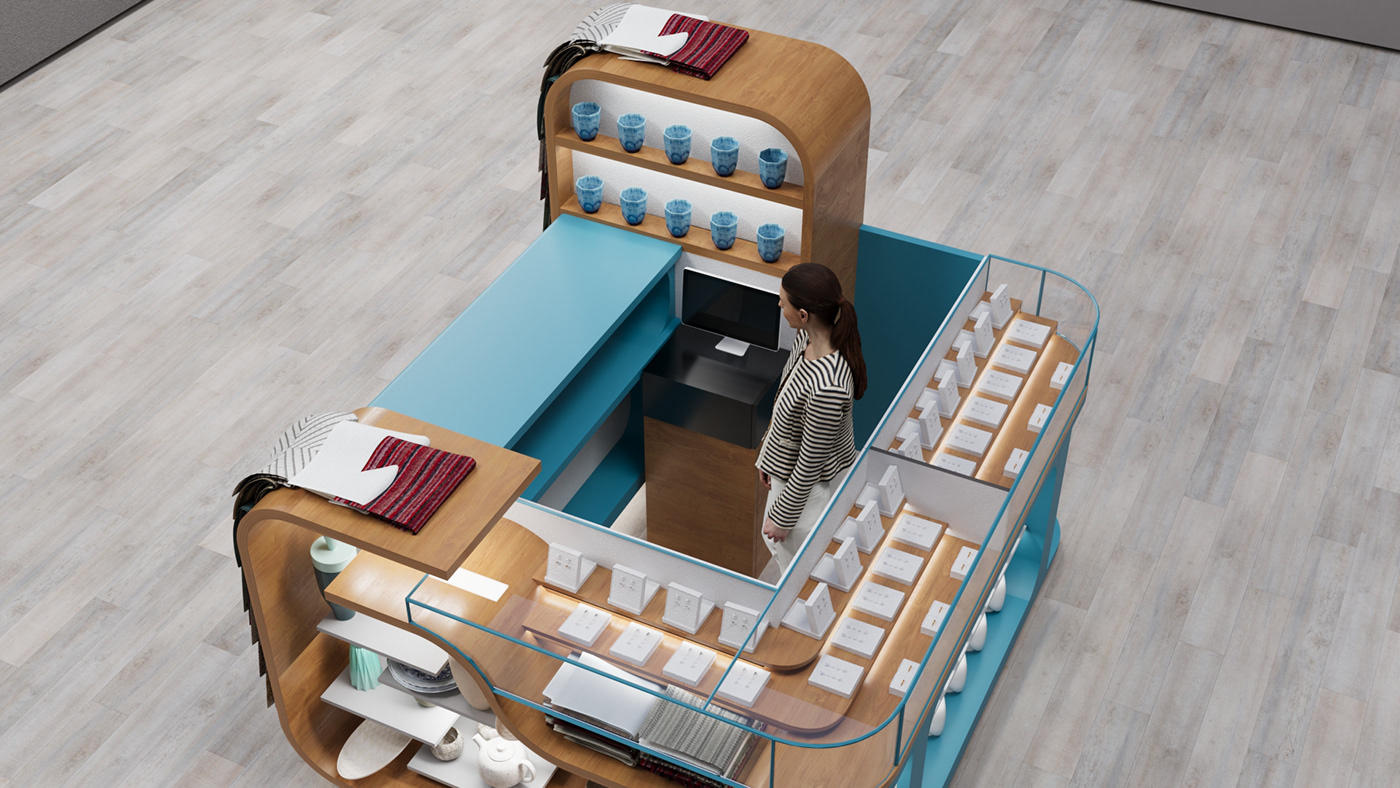 Unique Art Kiosk 