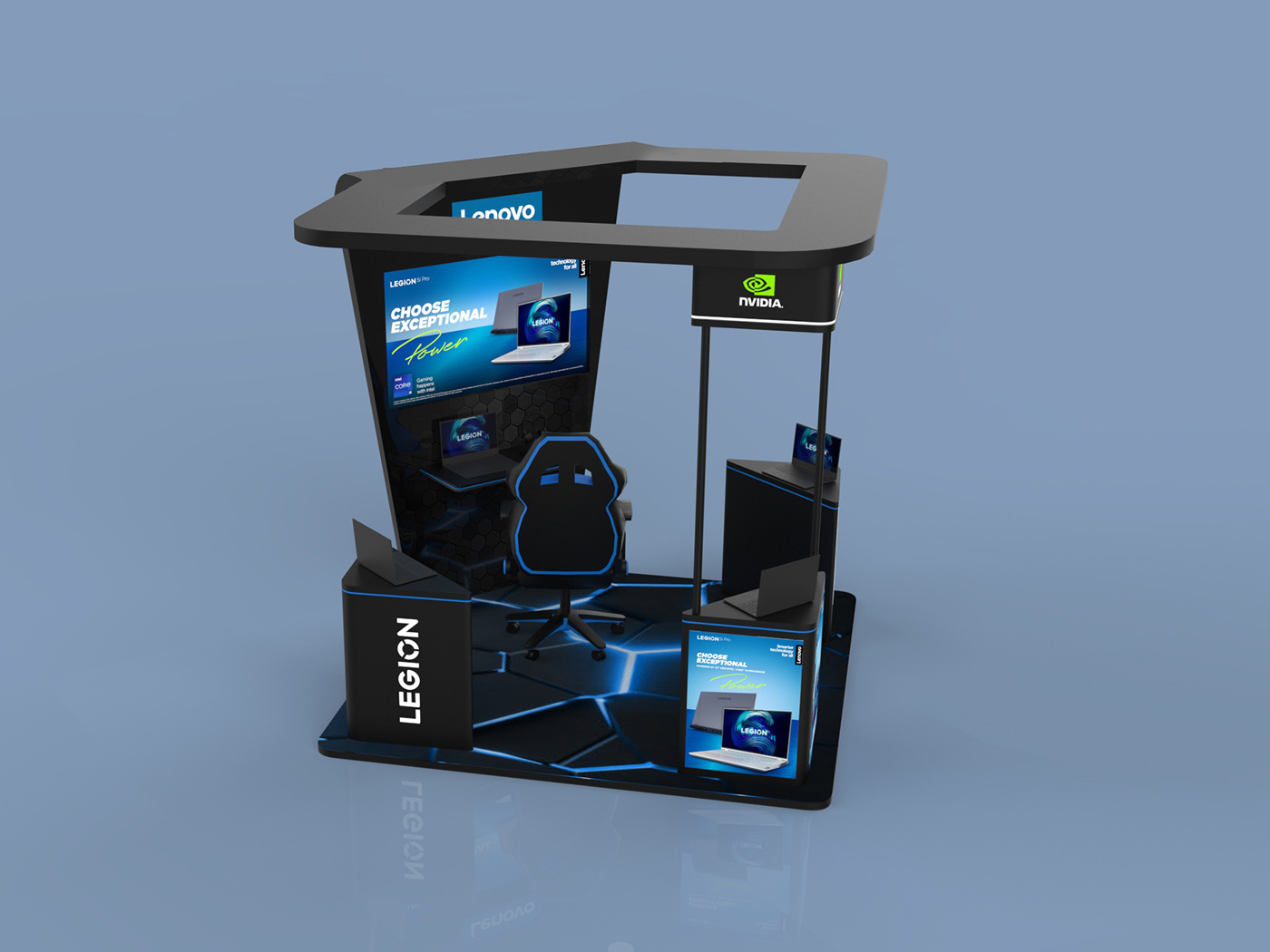 Laptop Experience Desk 