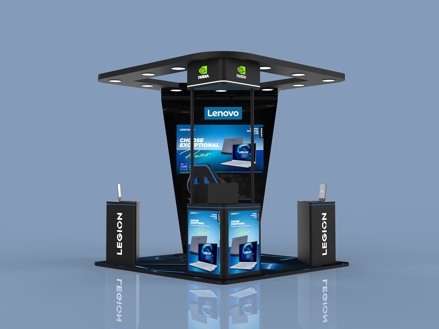 Laptop Experience Desk 