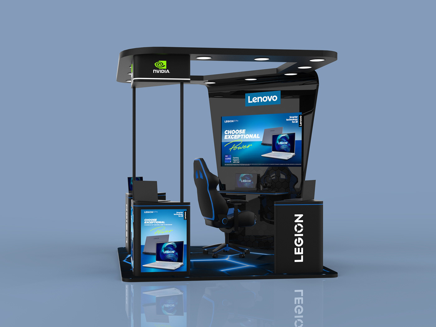 Laptop Experience Desk 