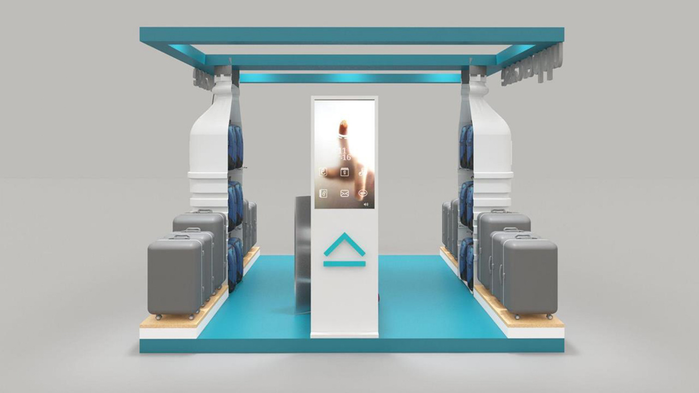 luggage kiosk