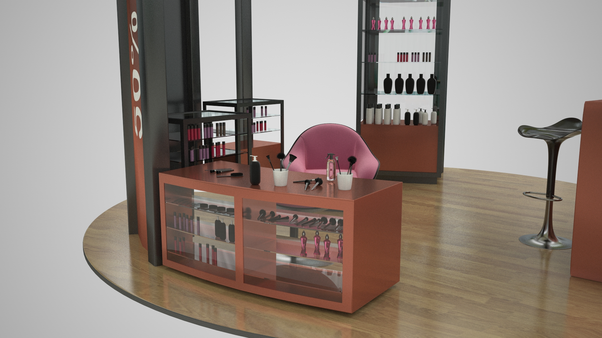 makeup showcase