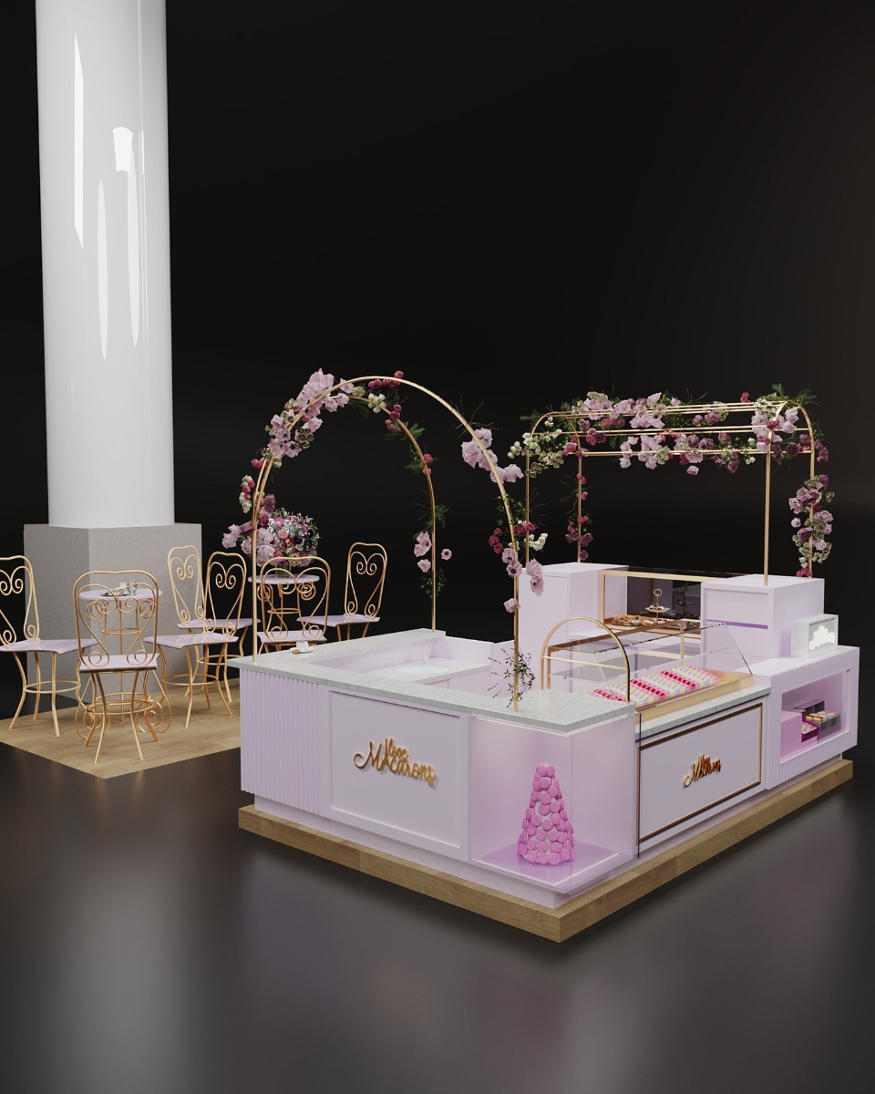 Macaron kiosk