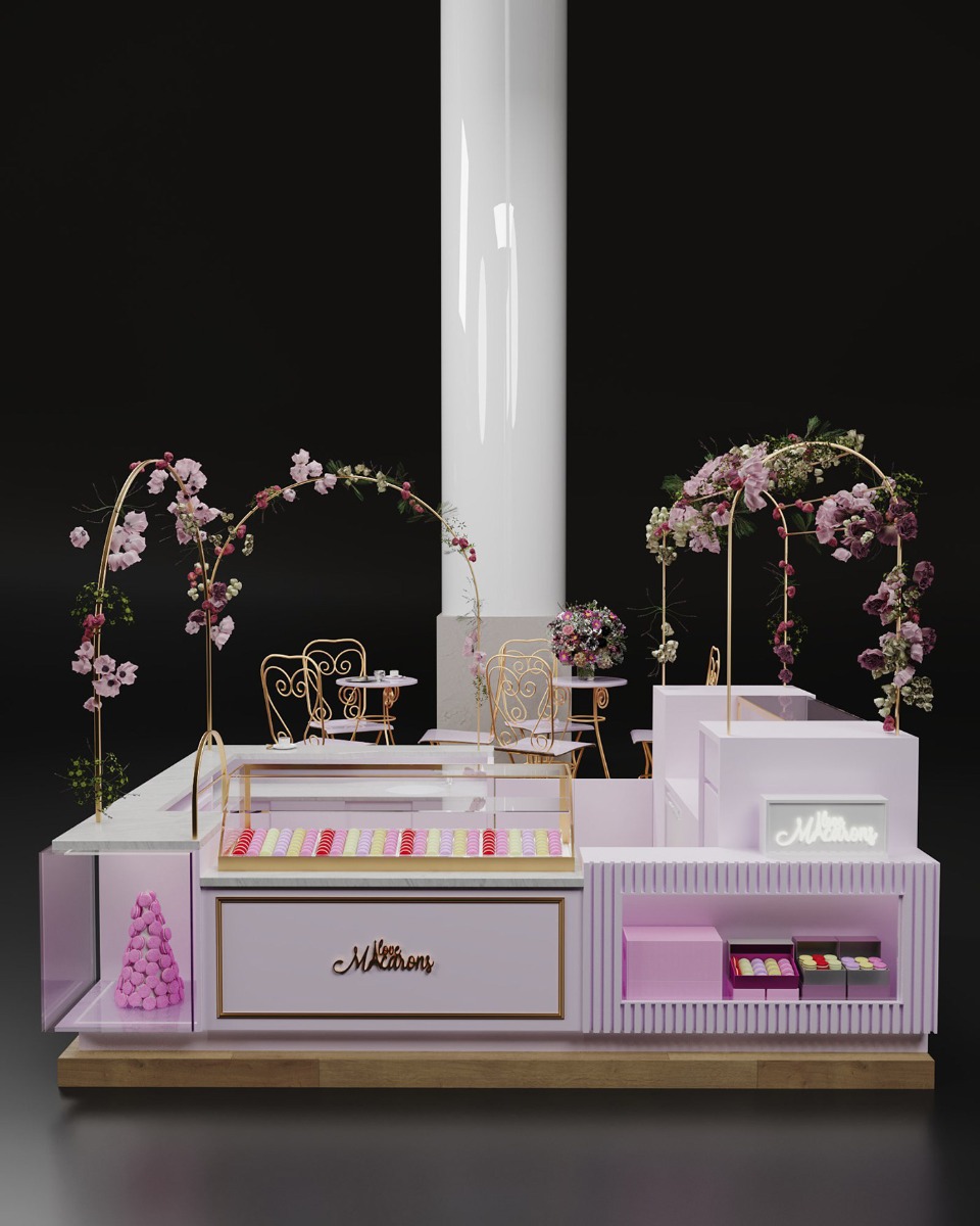 Macaron kiosk