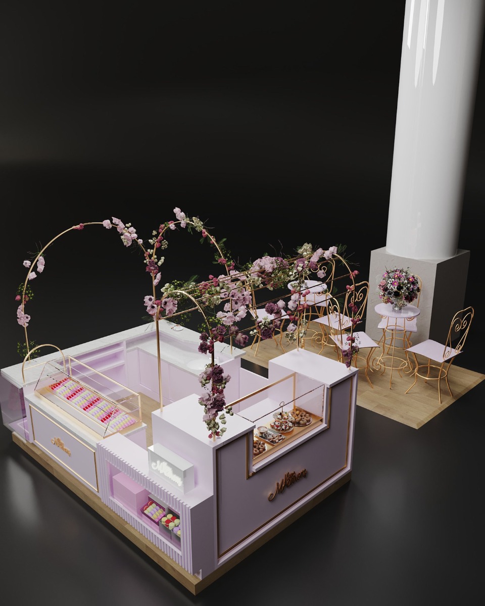 Macaron kiosk