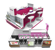 nail bar salon in mall