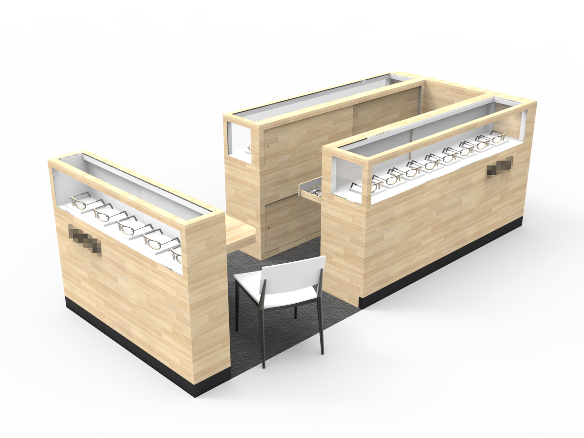 Eyewear Display Counter