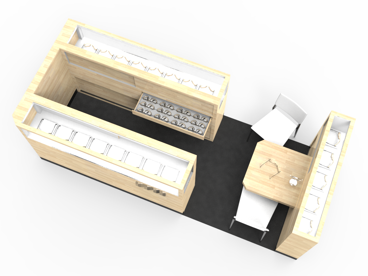 Eyewear Display Counter