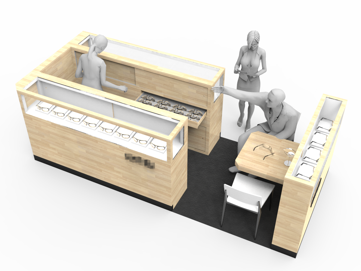 Eyewear Display Counter