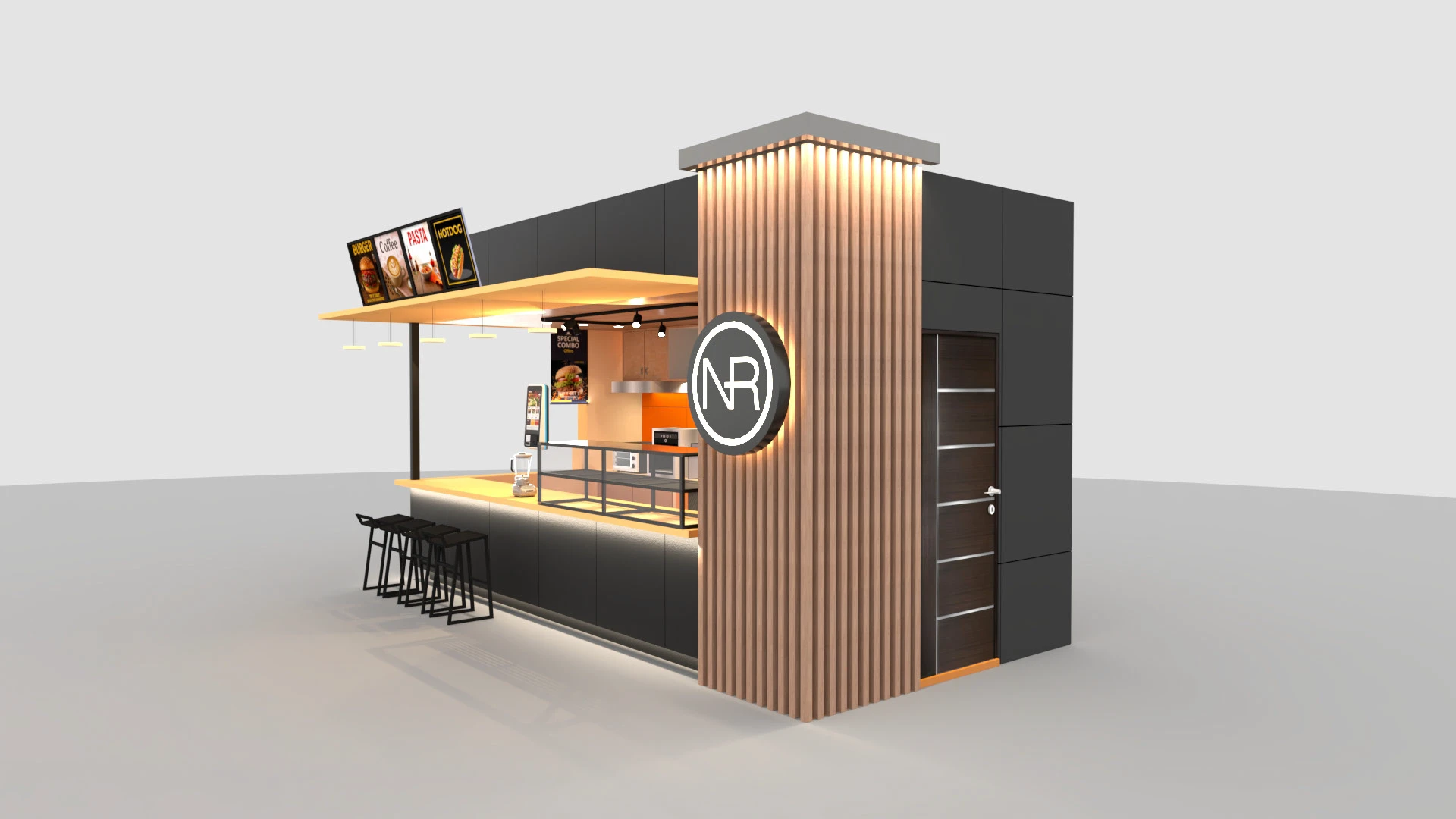outdoor kiosk